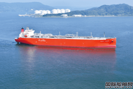 首制!扬子三井交付4万立方米双燃料lpg/液氨运输船|船.